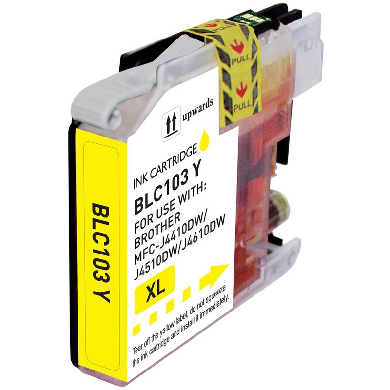 Brother LC103Y Yellow Ink Cartridge