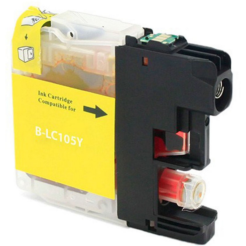 Brother LC105Y Yellow Ink Cartridge