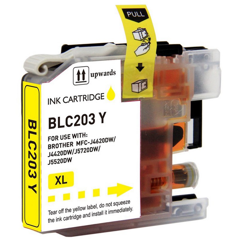 Brother LC203Y Yellow Ink Cartridge