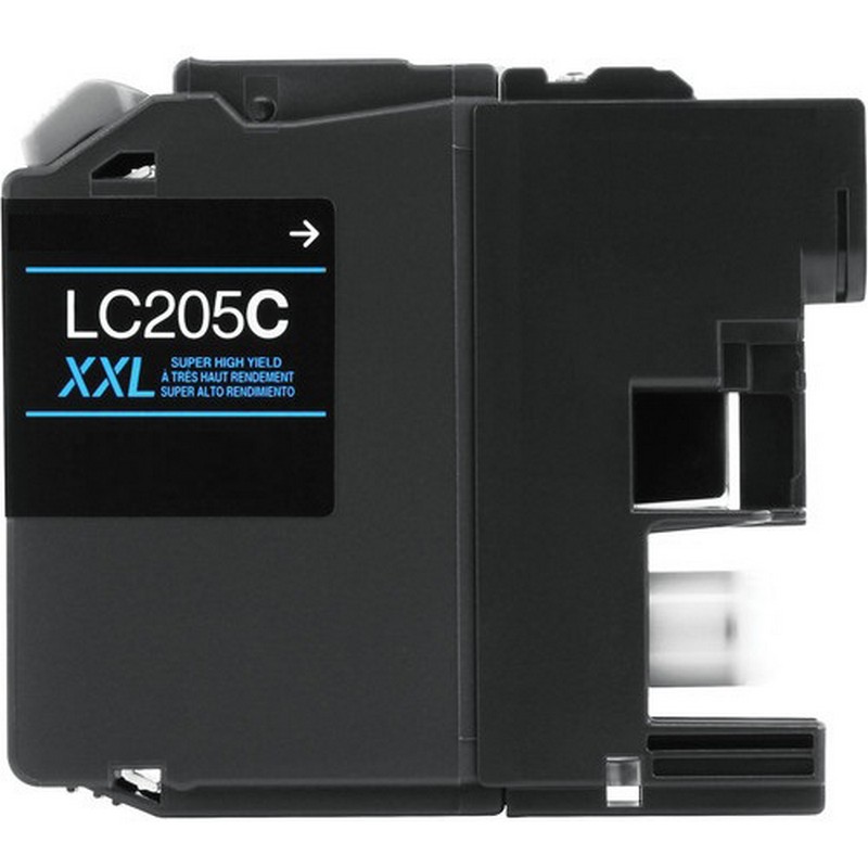 Brother LC205XXLC Cyan Ink Cartridge