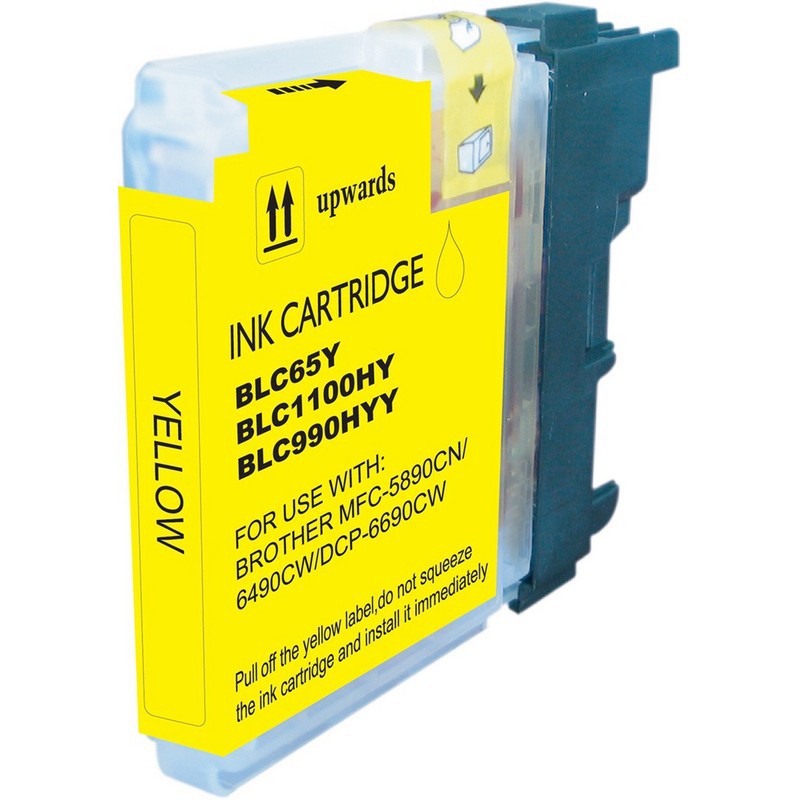 Brother LC65Y Yellow Ink Cartridge