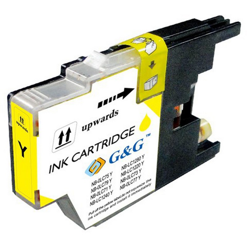 Brother LC75Y Yellow Ink Cartridge