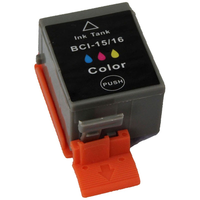Single Canon BCI-15C Ink Cartridge, Tri-color (Cyan, Magenta, Yellow) Canon BCI-15C Color Ink Cartridge