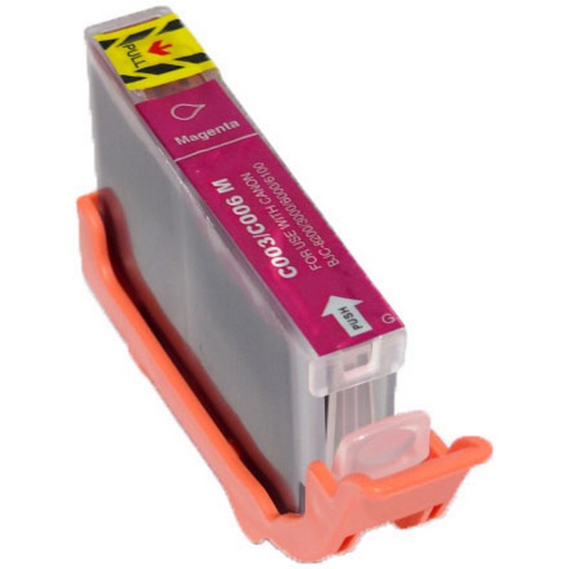 Single Canon BCI-3eM Ink Cartridge, Magenta Canon BCI-3eM Magenta Ink Cartridge
