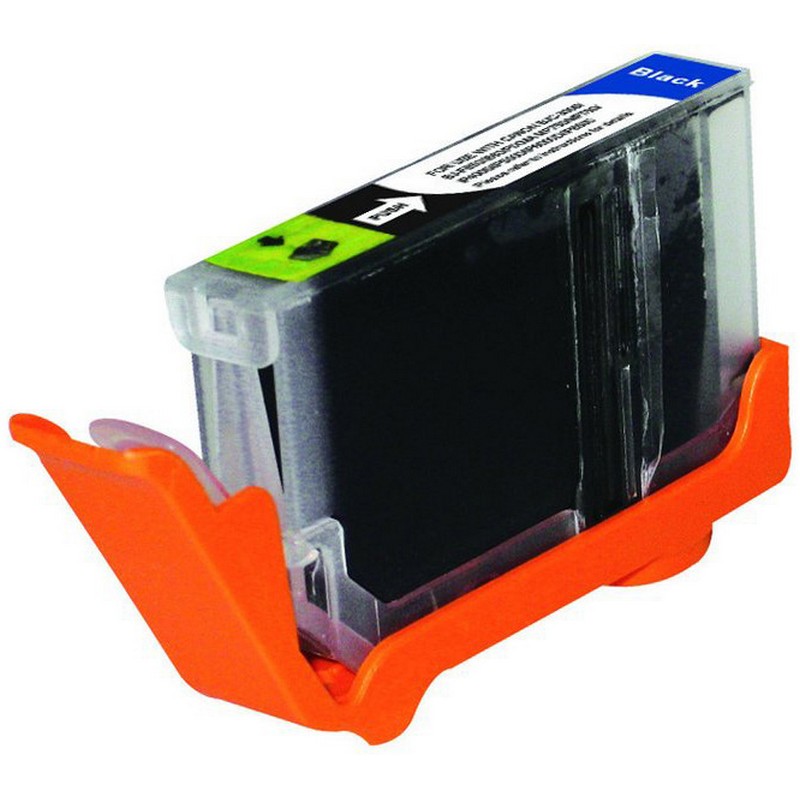Single Canon BCI-6BK Ink Cartridge, Black Canon BCI-6BK Black Ink Cartridge