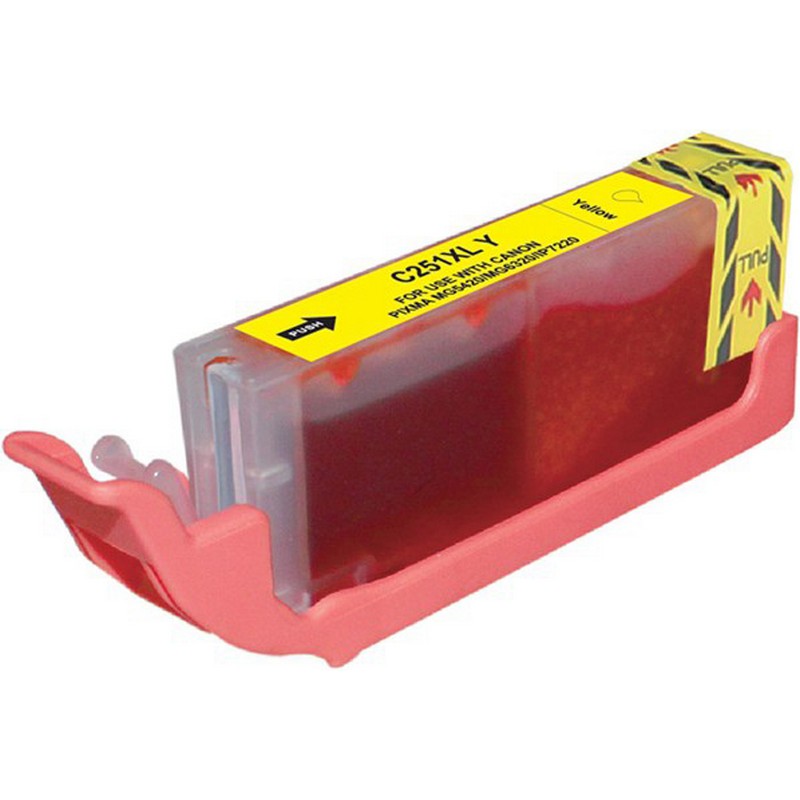 Canon CLI-251XLY Yellow Ink Cartridge