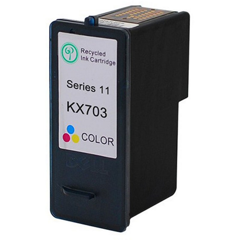 Single Dell CN596 Ink Cartridge, Tri-color (Cyan, Magenta, Yellow) Dell CN596 Color Ink Cartridge-Dell Series 11