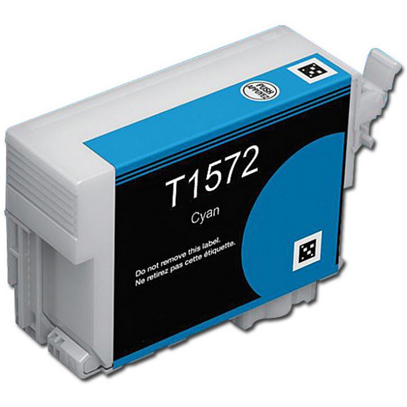 Epson T157220 Cyan Ink Cartridge-Epson T1572