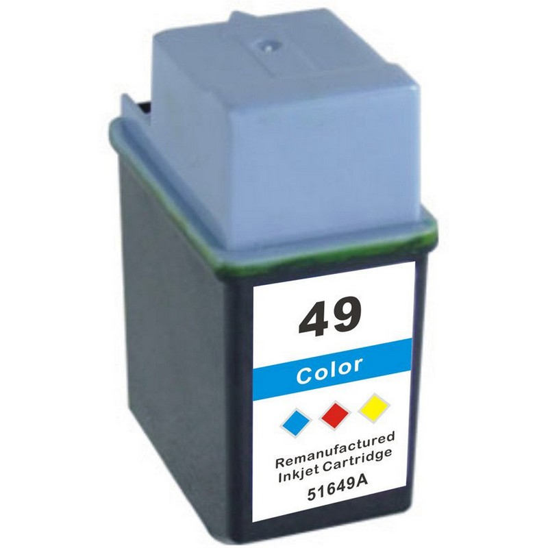 HP 51649A Color Ink Cartridge-HP #49