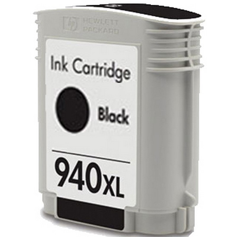 HP C4906AN Black Ink Cartridge-HP #940XLBK