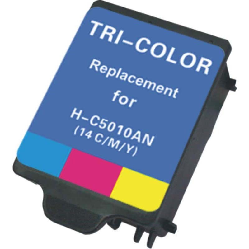 HP C5010A Color Ink Cartridge-HP #14
