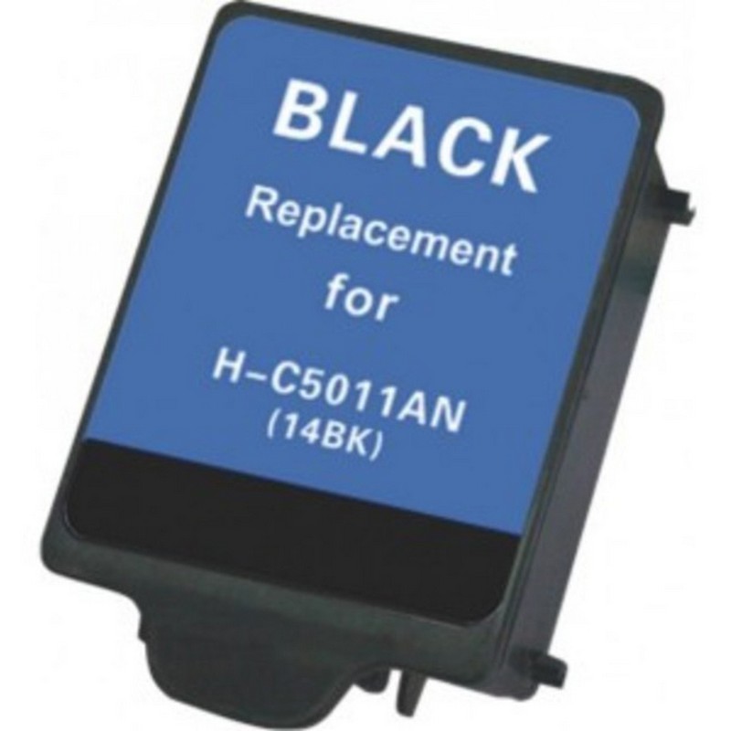 HP C5011A Black Ink Cartridge-HP #14