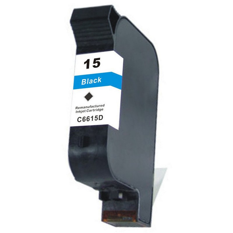 HP C6615A Black Ink Cartridge-HP #15