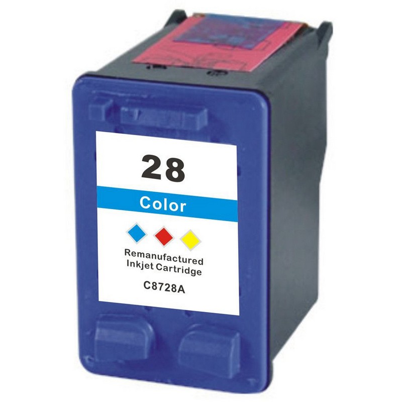 HP C8728A Color Ink Cartridge-HP #28