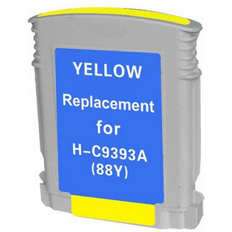 HP C9393A Yellow Ink Cartridge-HP #88XL