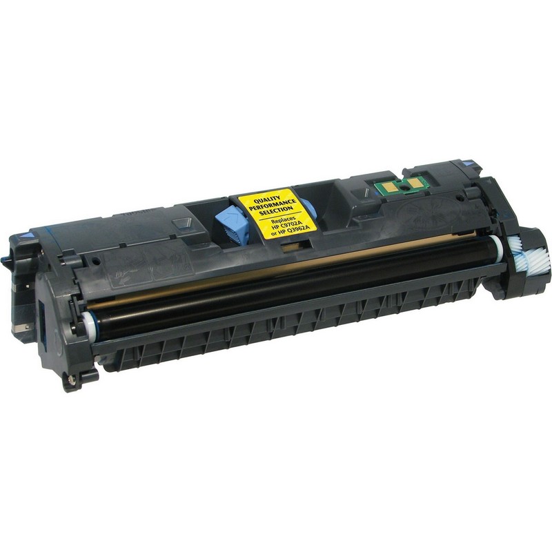 HP C9702A Yellow Toner Cartridge-HP Q3962A