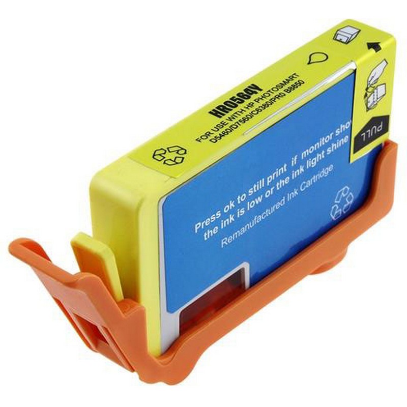HP CB325WN Yellow Ink Cartridge-HP #564XL