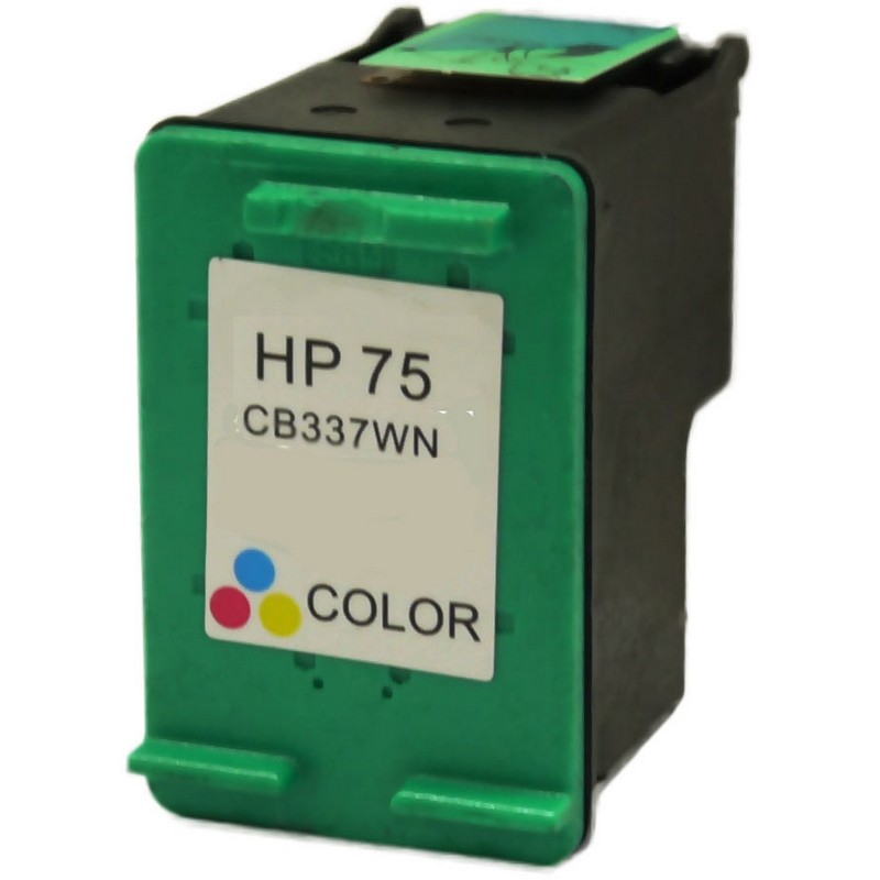 HP CB337WN Color Ink Cartridge-HP #75
