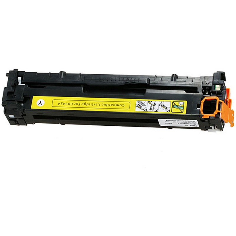 HP CB542A Yellow Toner Cartridge-HP 125A