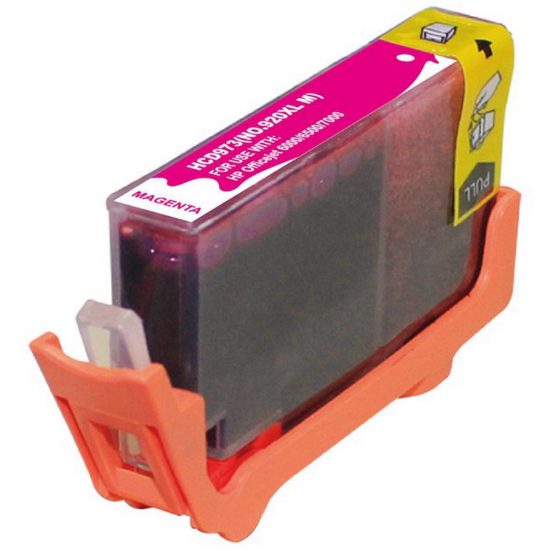 HP CD973AN Magenta Ink Cartridge-HP #920XLM