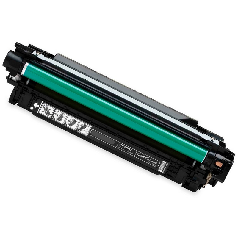 HP CE250X Black Toner Cartridge-HP 504X