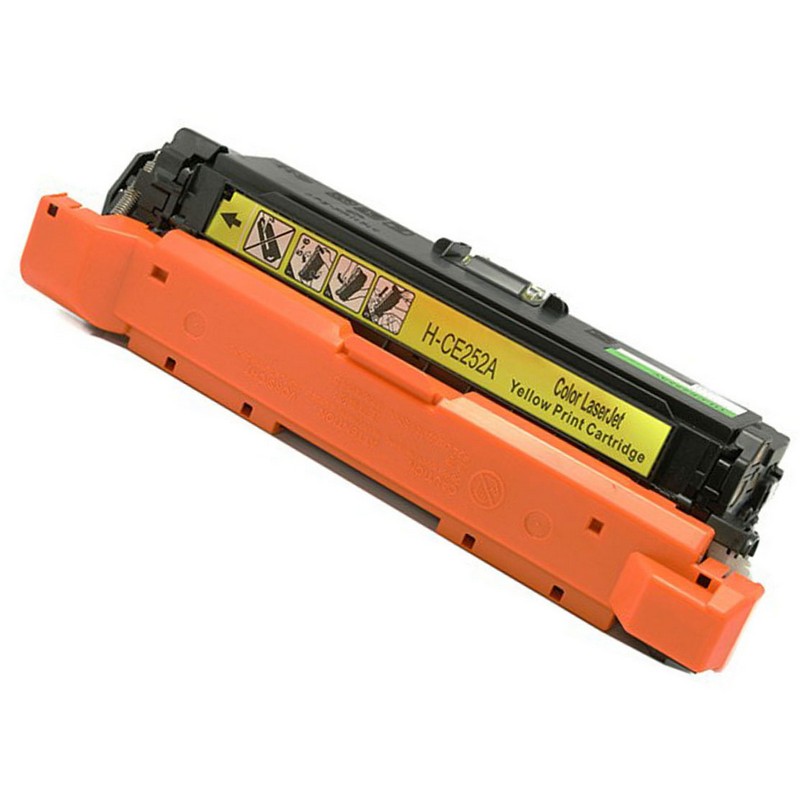 HP CE252A Yellow Toner Cartridge-HP 504A