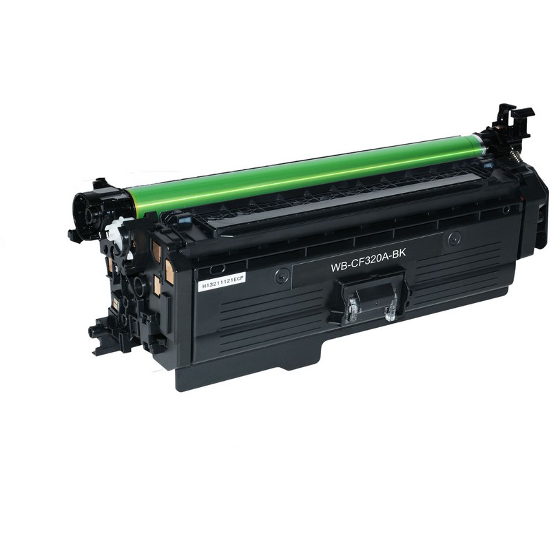 HP CF320A Black Toner Cartridge-HP 652A