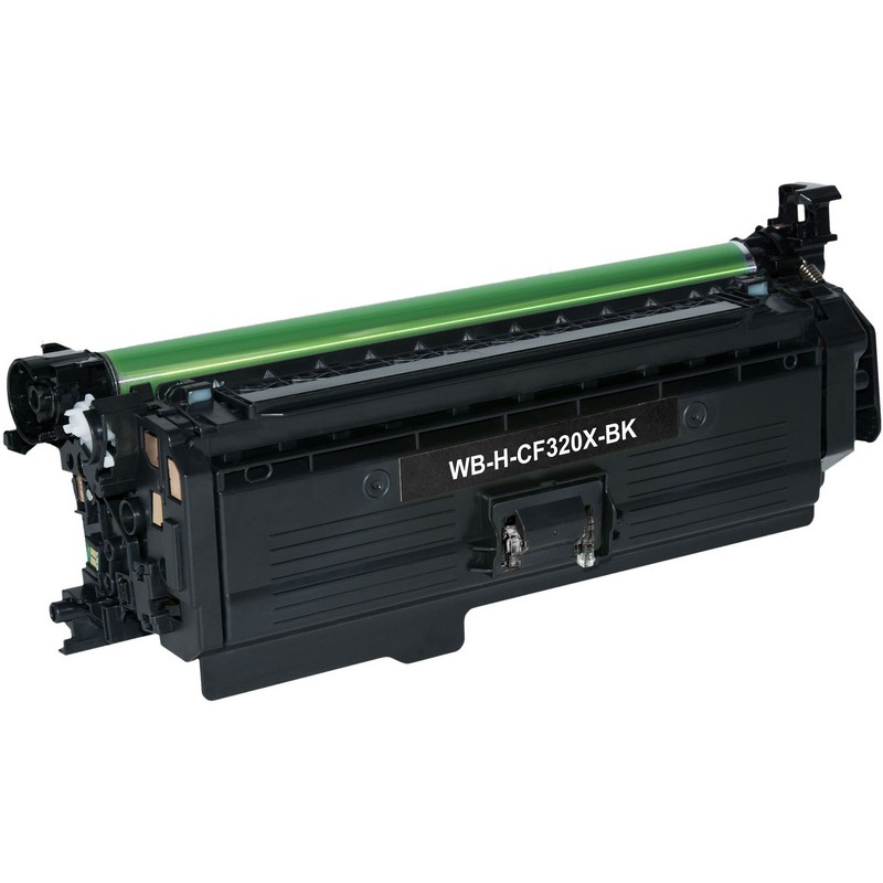HP CF320X Black Toner Cartridge-HP 653X