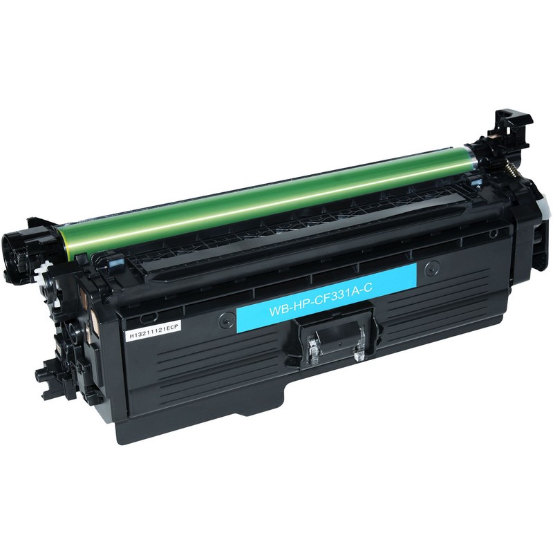 HP CF331A Cyan Toner Cartridge-HP 654A