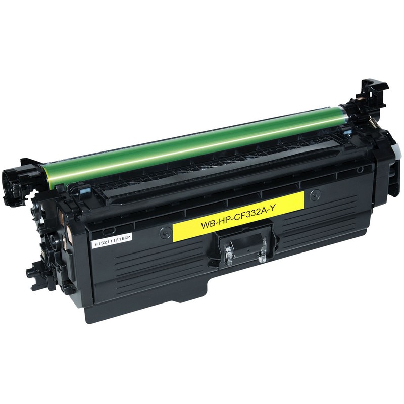 HP CF332A Yellow Toner Cartridge-HP 654A