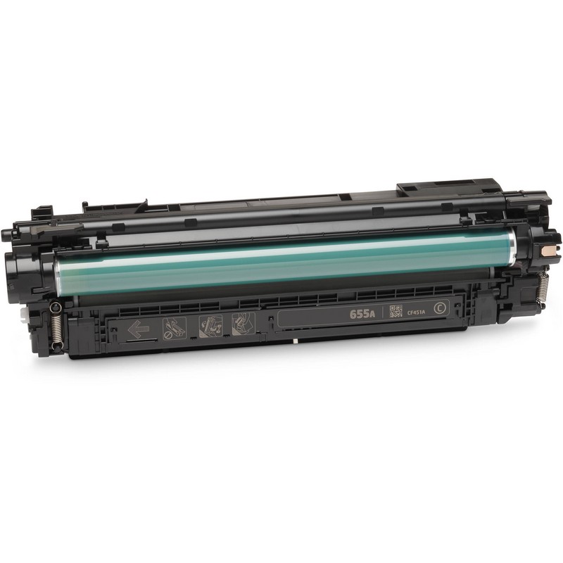 HP CF451A Cyan Toner Cartridge-HP 655AC