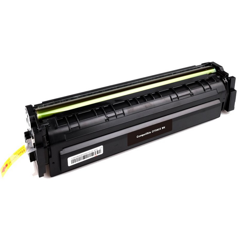 HP CF500X Black Toner Cartridge-HP 202XBK