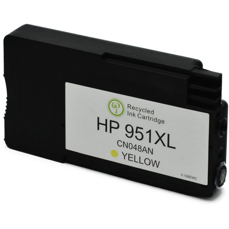 HP CN048AN Yellow Ink Cartridge-HP #940XLY