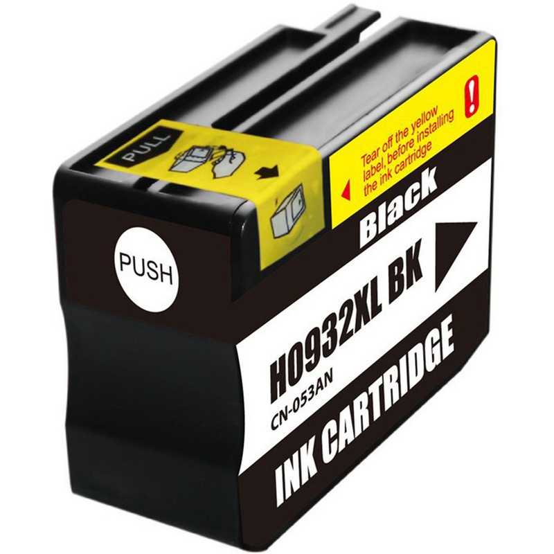 HP CN053AN Black Ink Cartridge-HP #933XLB