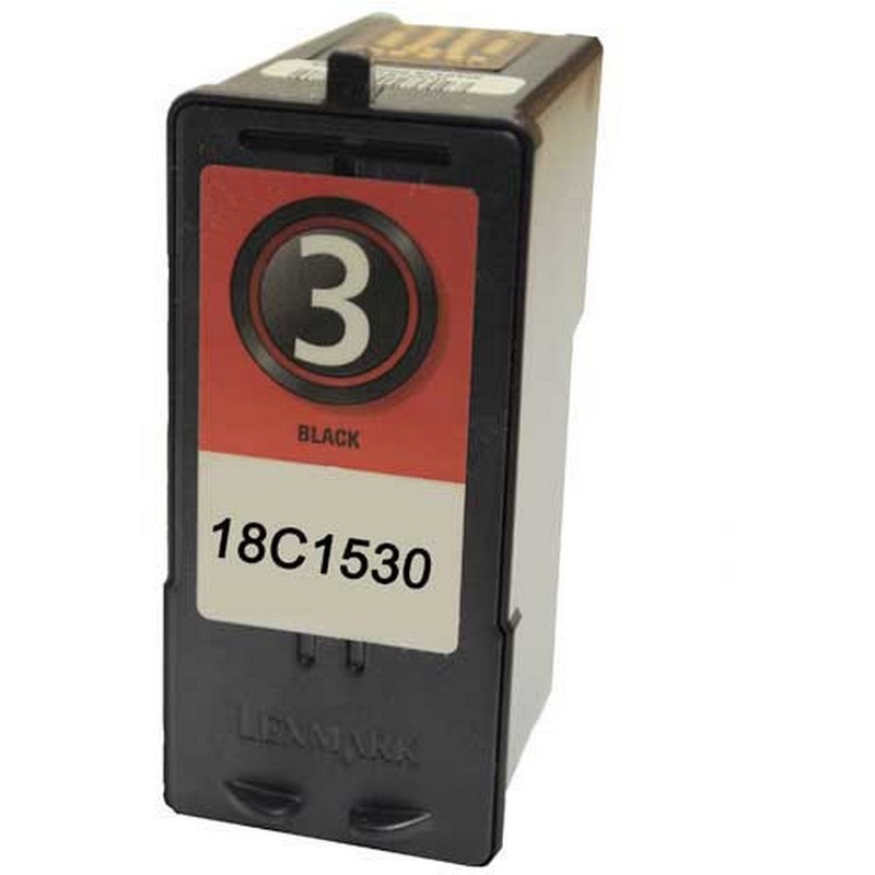 Lexmark 18C1530 Black Ink Cartridge-Lexmark #3